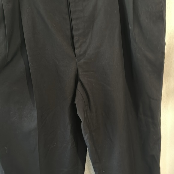 Ralph Lauren Black Dress Pants Straight-Leg Wool Blend‎ - Picture 3 of 6